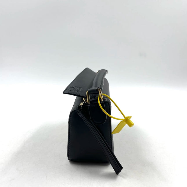 Loewe x Howl's Moving Castle Studio Ghibli Collection Puzzle Calcifer Mini Black Crossbody Bag