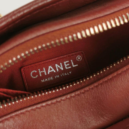 Sold Chanel Gabrielle Hobo 2018 Burgundy Leather Small Crossbody Bag