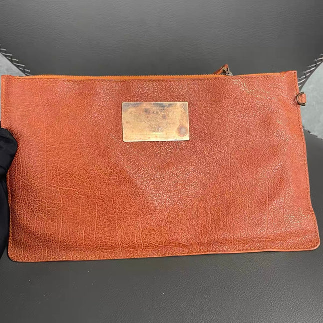 Bottega Veneta Cabat Tote Burnt Metallic Orange Intrecciato Leather 40cm