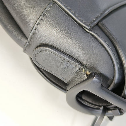 Dior Saddle So Black Medium Calfskin Leather Bag, 2019