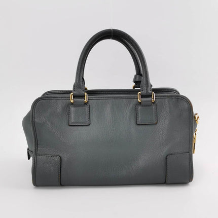 Sold Loewe Amazona 29 in Grey Lambskin Leather