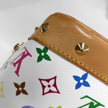 Louis Vuitton x Takashi Murakami Alma Small White Multicolor