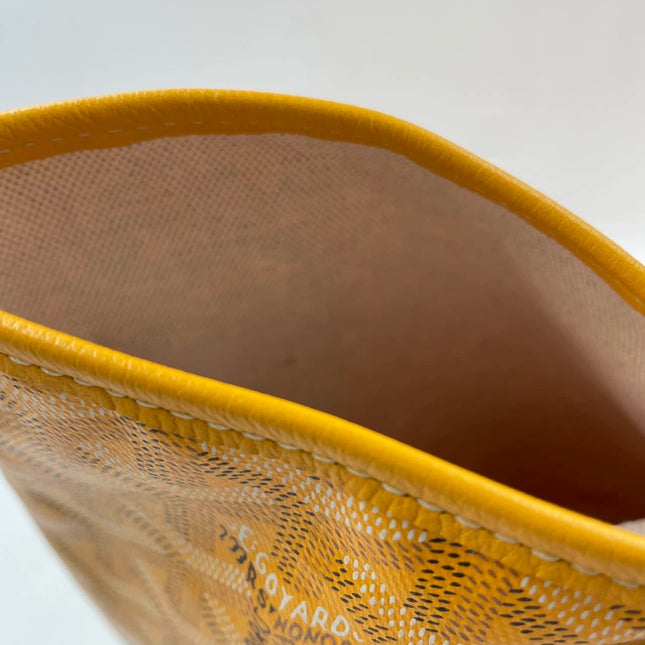 Sold Goyard Saint Louis Tote PM Yellow Never Worn