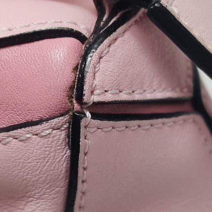 Loewe Puzzle Small Tricolor Pink Crossbody Bag