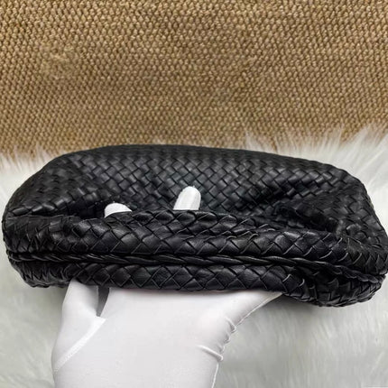 Bottega Veneta Veneta Hobo Black Leather Bag Large 48cm