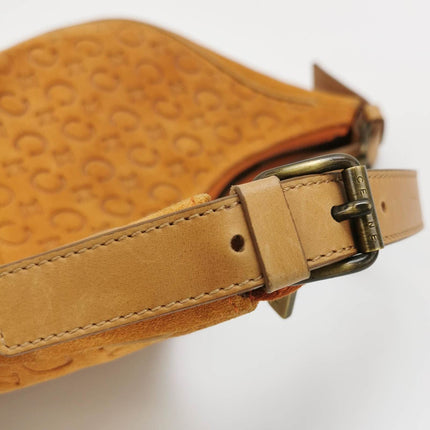 Sold Celine Ava Hobo Pumpkin Caramel Brown Suede Leather Vintage Shoulder Bag