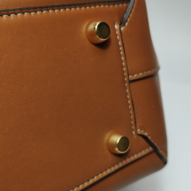 Bottega Veneta Arco Tote Bag Medium Tan Brown Leather 33