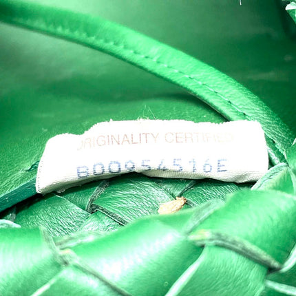 Bottega Veneta Cabat Tote Green Intreccio Leather 40cm