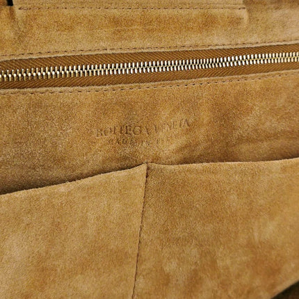 Bottega Veneta Arco Tote Bag Medium Tan Brown Leather 33