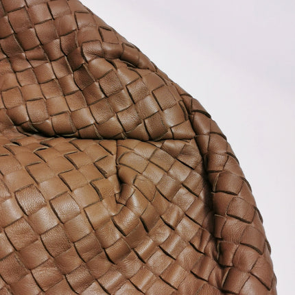 Bottega Veneta Belly Hobo Milk Chocolate Brown Maxi 50cm Intrecciato Leather