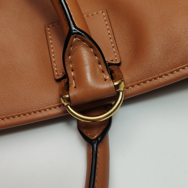 Loewe x Star Wars Amazona Medium 36 Tan Brown Stamps Leather With Strap