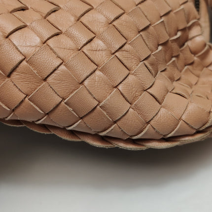 Bottega Veneta Veneta Hobo Beige Almond Brown 47cm