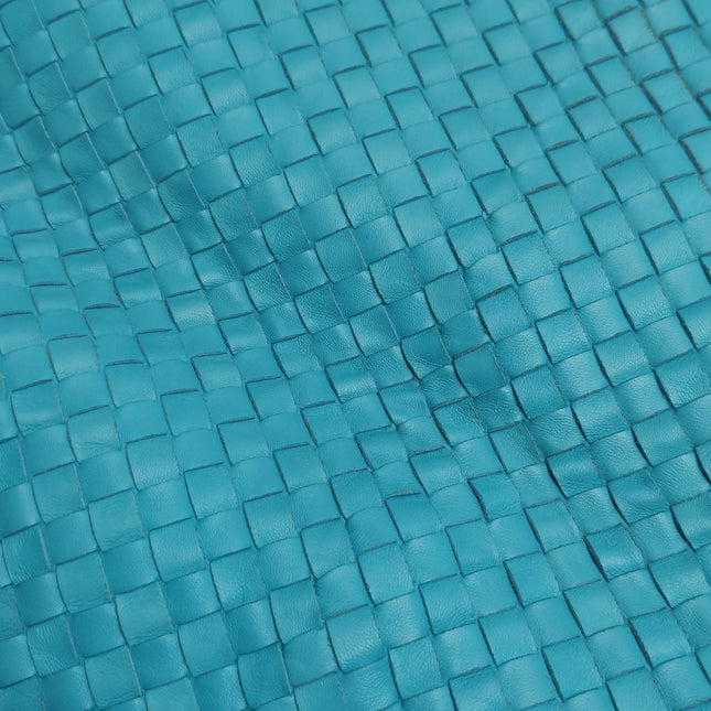 Bottega Veneta Veneta Hobo Maxi Blue Intrecciato Leather 52cm