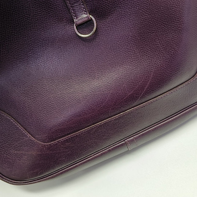 Hermès Trim 31 Purple Raisin Epsom Leather Shoulder Bag
