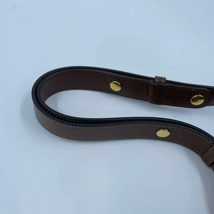 Gucci 1955 Horsebit Shoulder Bag Caramel Brown Small Leather