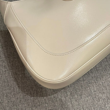Sold Gucci Jackie 1961 White Leather Bag Small Missing Strap