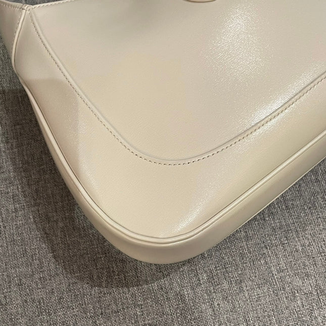 Sold Gucci Jackie 1961 White Leather Bag Small Missing Strap