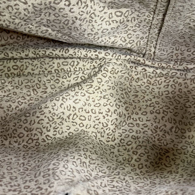 Cartier Panthere Hobo Shoulder Bag Cream White Leather Gold Hardware