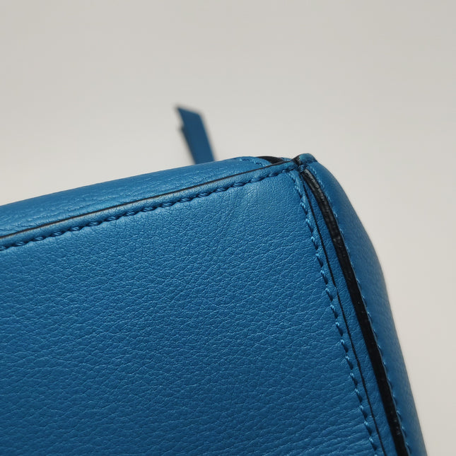 Loewe x Spirited Away Studio Ghibli Collection Puzzle Small Blue Crossbody Bag