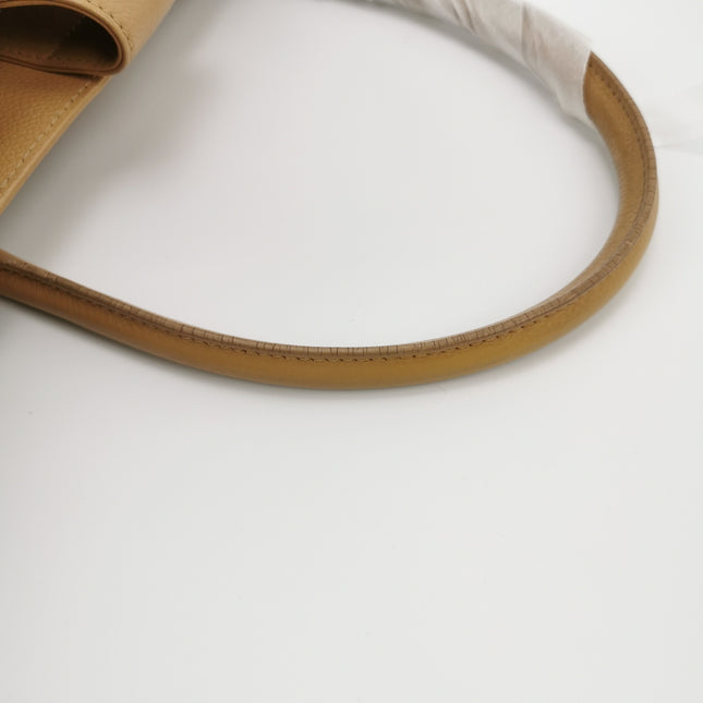 Chanel Cerf Executive Medium Beige Leather Handbag 35cm
