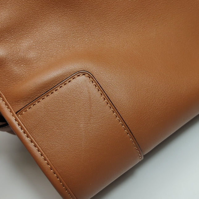 Loewe x Star Wars Amazona Medium 36 Tan Brown Stamps Leather With Strap