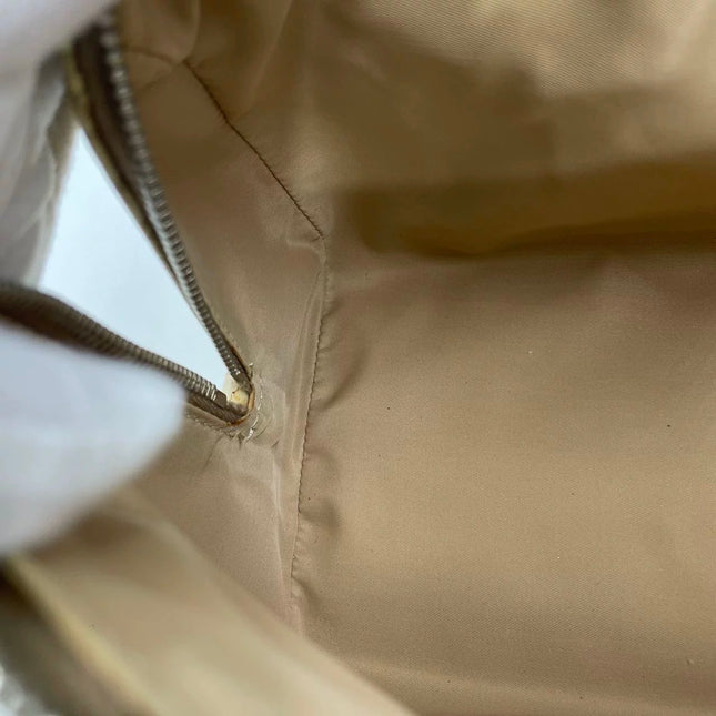 Dior Boston Bowling Bag White Oblique Monogram Canvas With Flower Embroidery