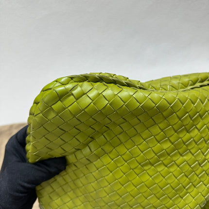 Sold Bottega Veneta Hobo Bag Large Leather Mela Green 47cm