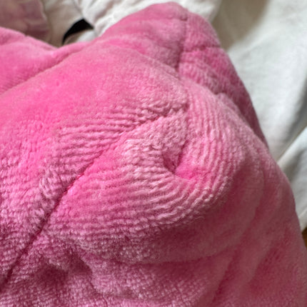 Chanel Coco Beach Quilted Hobo Pink Soft Cloth 2023