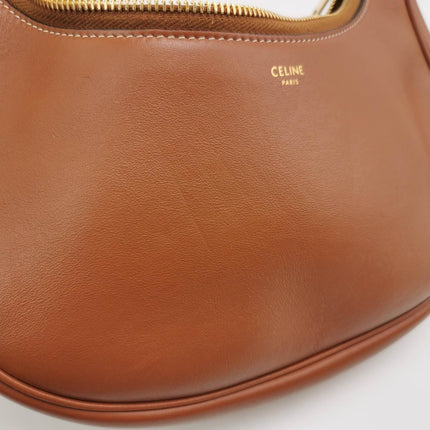 Sold Celine Ava Hobo Natural Tan Brown Leather Shoulder Bag