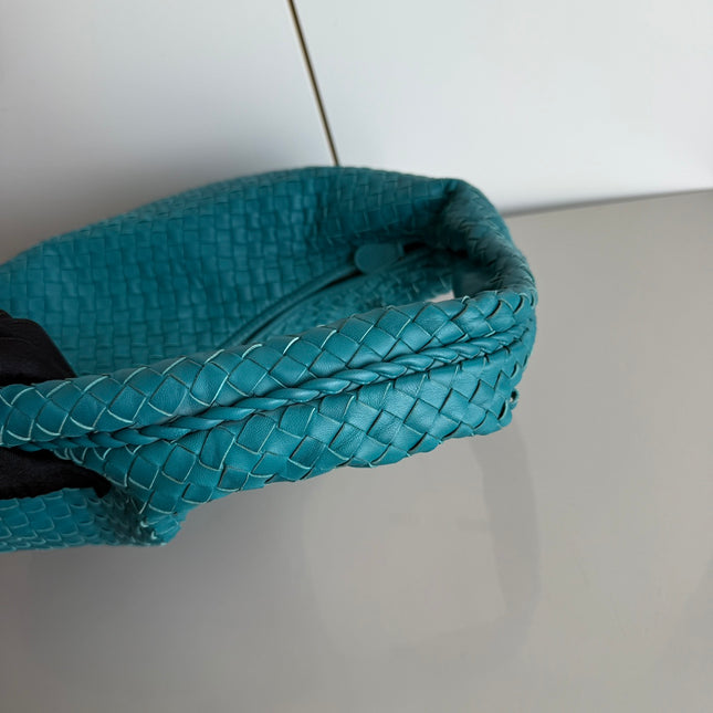 Bottega Veneta Hobo Bag Lambskin leather Green 47cm