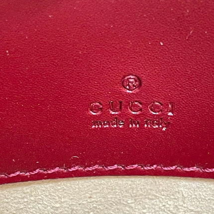 Gucci Jackie 1961 Mini Red Burgundy Leather Bag