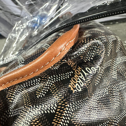 Goyard Anjou PM Medium Tote Brown Reversible Leather Lining