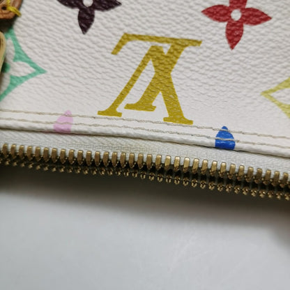 Louis Vuitton x Takashi Murakami Alma Small White Multicolor