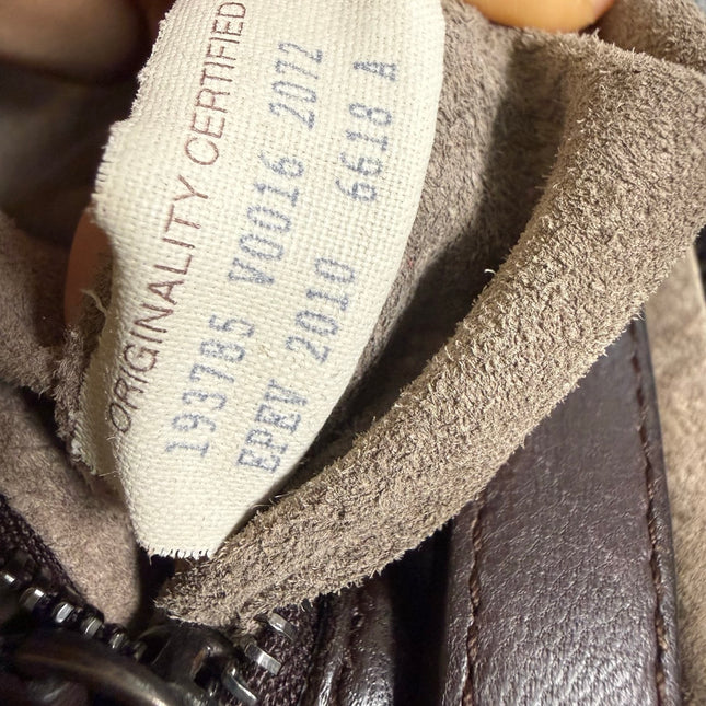 Bottega Veneta Maxi Convertible Tote Dark Chocolate Brown Leather