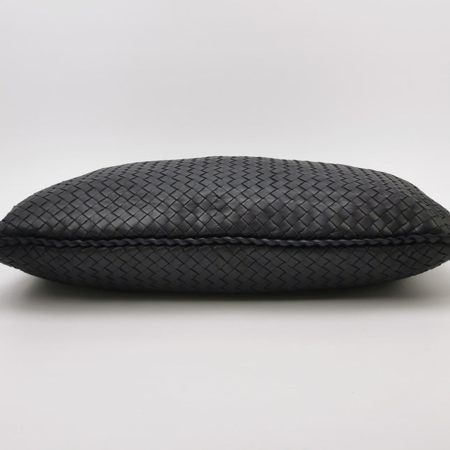 Bottega Veneta Hobo Maxi Midnight Navy Black leather 50cm