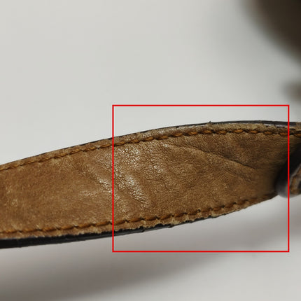 Dior Vintage Gaucho Mini Brown Leather Crossbody Bag 2006