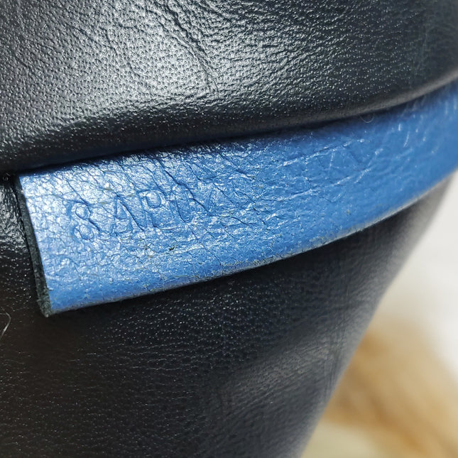 Fendi Multicolor Brown Fur FF Logo Flap Shoulder Bag