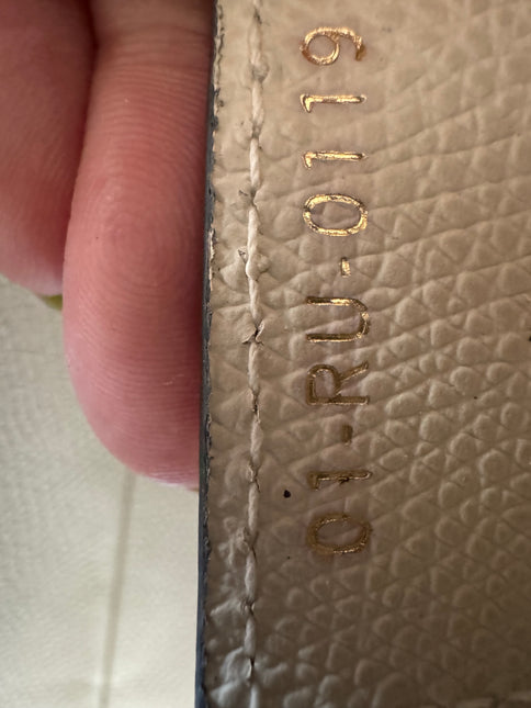 Dior Saddle Medium 2019 White Grained Leather Handbag