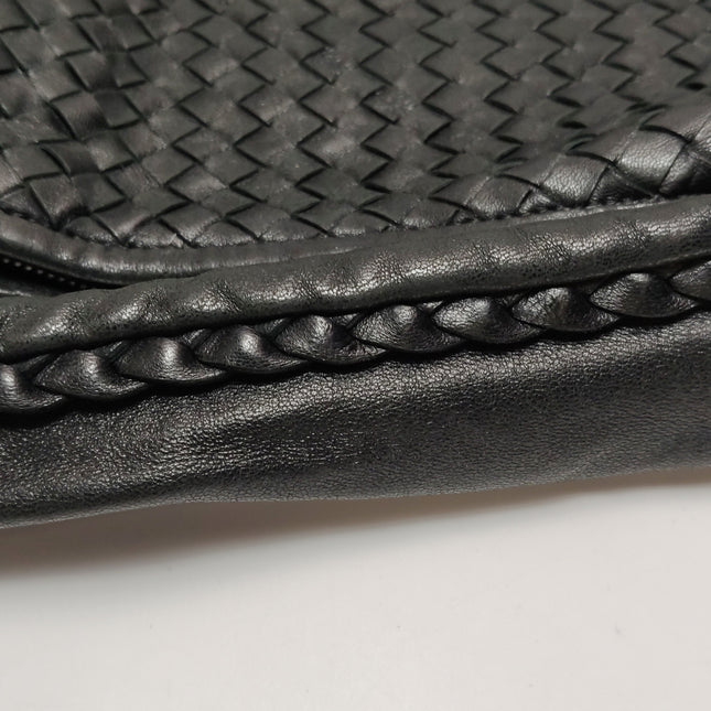 Bottega Veneta Veneta Hobo Maxi Black Leather 51cm