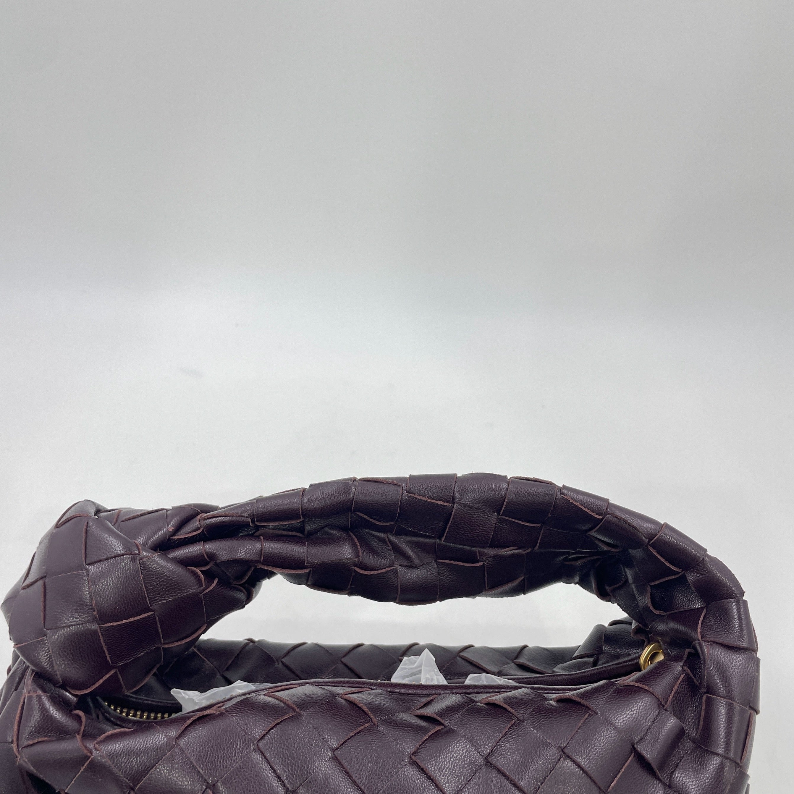 Bottega Veneta Jodie Mini Dark Burgundy Wine Leather – Luxbags