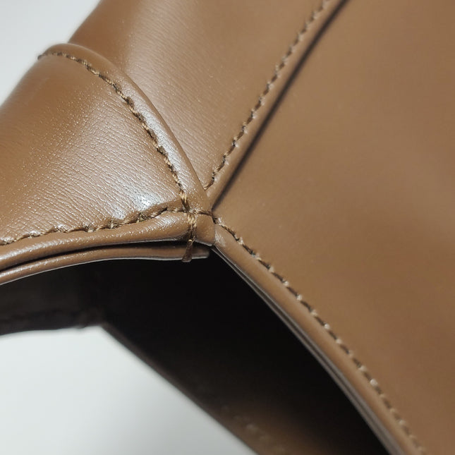 Gucci Jackie 1961 Small Brown Smooth Leather Bag