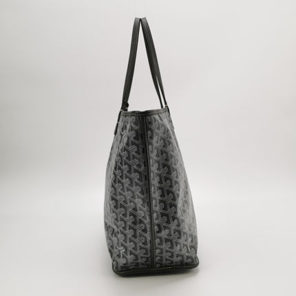 Goyard Anjou PM Medium Tote Grey Reversible leather lining