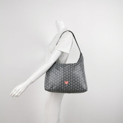 Goyard Bohème Hobo Shoulder Bag Grey 2023