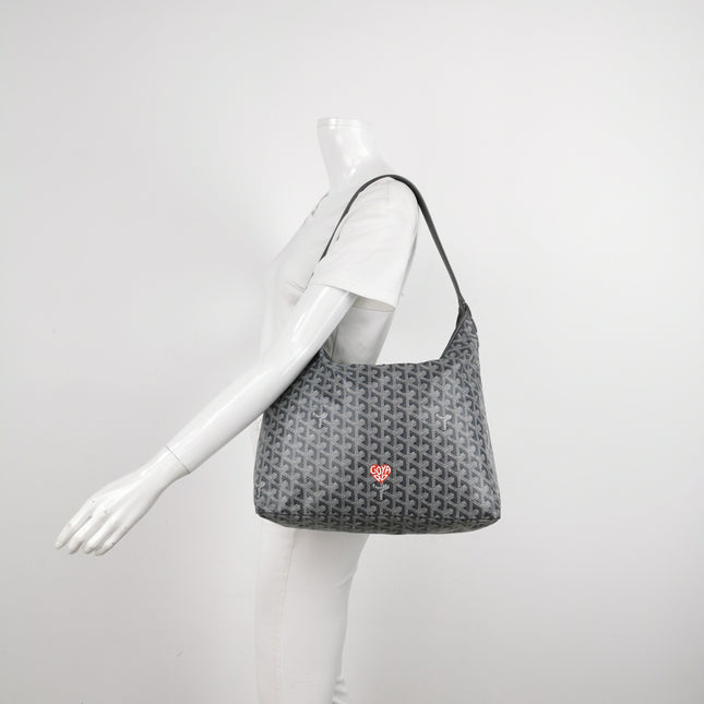 Goyard Bohème Hobo Shoulder Bag Grey 2023