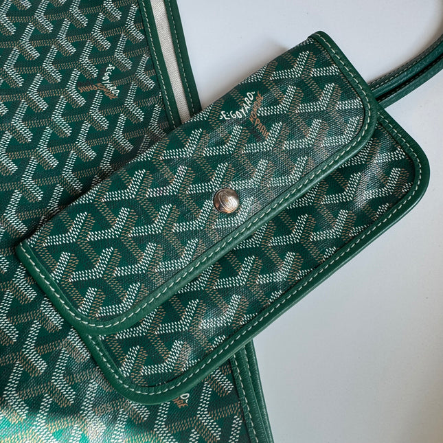 Goyard Saint Louis Tote PM Medium Green 2018