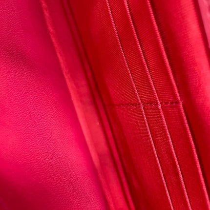 Sold Chanel Wallet On Chains WOC Timeless/ Classic Red Lambskin Leather