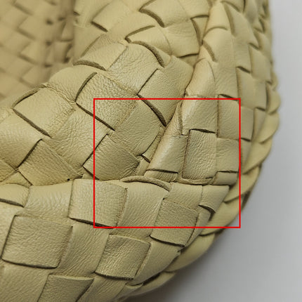 Bottega Veneta Belly Hobo Intrecciato Pale Yellow Large 50cm