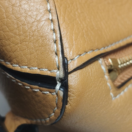 Loewe Puzzle Medium Tricolor Black Yellow Calfskin leather bag