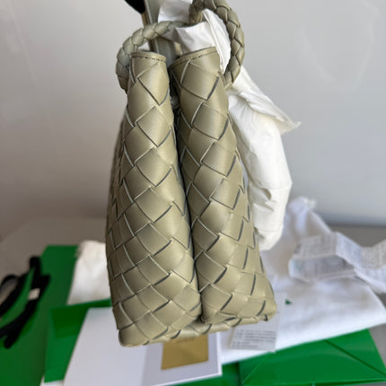Bottega Veneta Small Andiamo Travertine Handbag