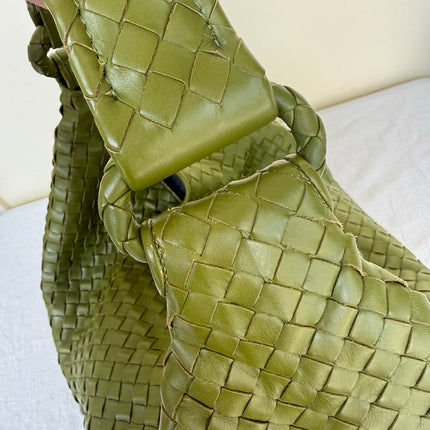 Bottega Veneta Shoulder Bag Avocado Green 38cm